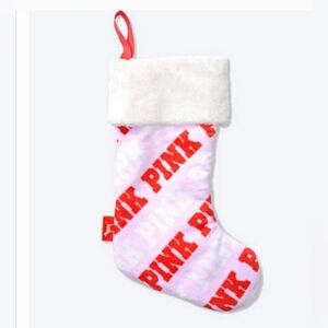 Pink Victoria's Secret Christmas Stocking